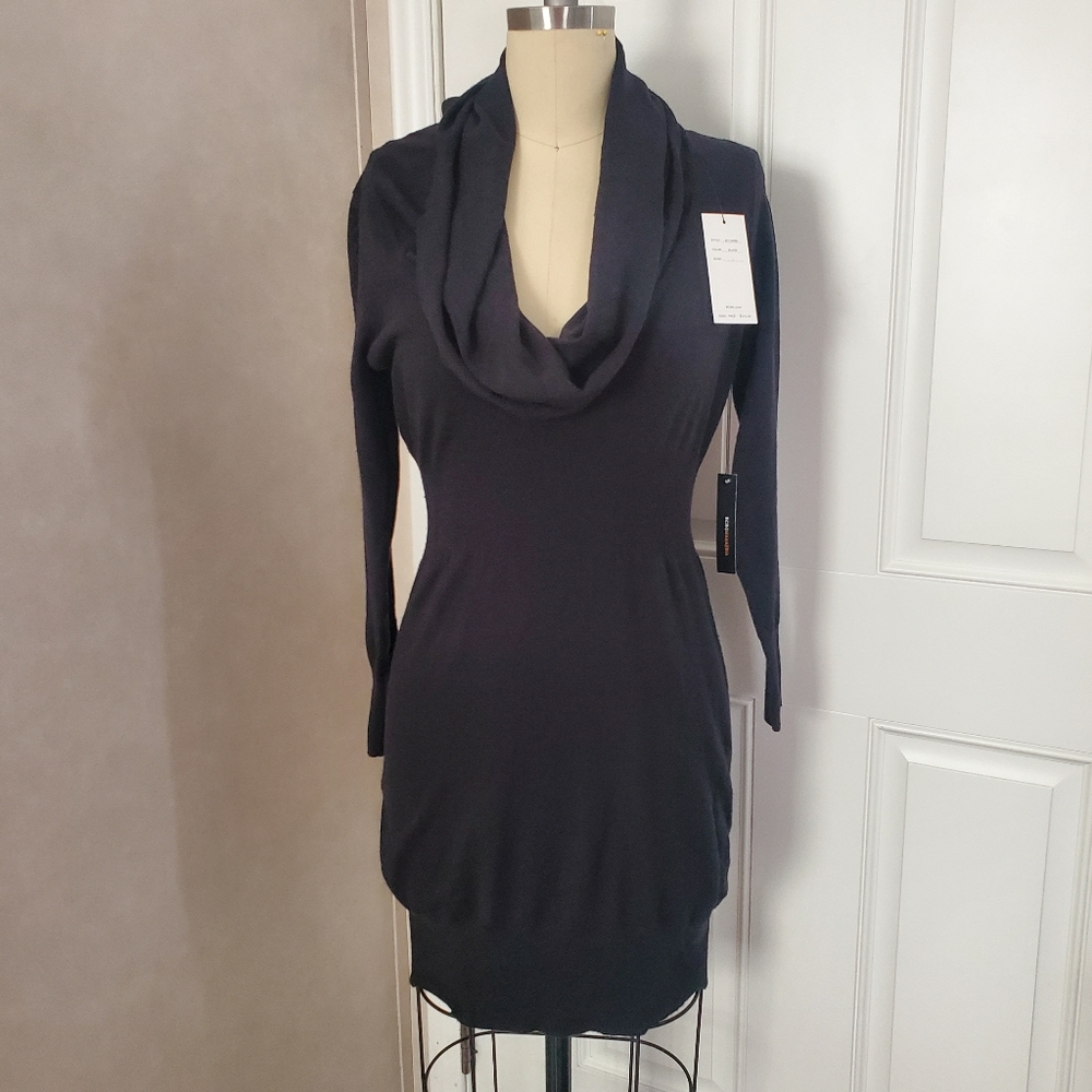 NWT BCBGMAXAZRIA Cowl Sweater Dress
